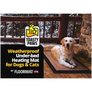 Toasty Paws Postcard Floormat.com