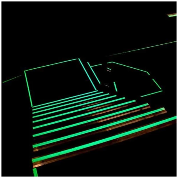 glow in dark egress marking tape Floormat.com