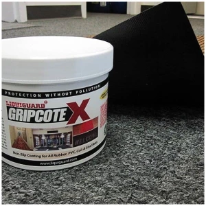 gripcote x Floormat.com A comfortable anti-fatigue mat designed for dry areas. Manufactured using 1/2" PVC from heavy use areas. This mat has an 80 mil solid vinyl surface combined with a non-closed cell vinyl cushion back. Beveled on all sides for safety.