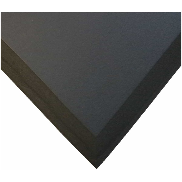 100 1 Smooth 02 Floormat.com Versatile mat that can be used in a variety of environments. Made from 100% Nitrile Rubber, the 100-1 is crush-resistant and will last for many years. Can be used in wet and dry applications, chemical resistant, and its closed ell construction makes it impervious to liquids and fluids. The 100-1 is latex and silicone free as well as non-allergenic and antimicrobial. <ul> <li>Border available in Safety Yellow</li> <li>5/8" Thick</li> <li>Promotes blood circulation</li> <li>Custom matting available</li> <li>Priced per sq.ft.</li> </ul>