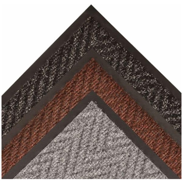 118 all mats Floormat.com Arrow Trax™ Antimicrobial offers all of the same durability, functional benefits, and aesthetic appeal as the original. Intended for use in high traffic areas, a full 38 ounces of needle-punched yarn per square yard provides the highest degree of crush resistance, while the durable herringbone pattern offers non-directional scraping action and moisture retention. Arrow Trax™ Antimicrobial also features an antimicrobial carpet treatment that stops most Gram positive and Gram negative bacteria and fungi at the entrance. A vinyl non-slip backing makes it the perfect entrance mat for smooth surface floors like linoleum, wood, or tile commonly found in main entrance ways. <ul> <li>Antimicrobial formula resists most Gram positive and Gram negative bacteria</li> <li>Recommended product as a part of the GreenTRAX™ program for “Green Cleaning” environments</li> <li>Available Colors: Charcoal, Autumn Brown, Hunter Green</li> </ul>