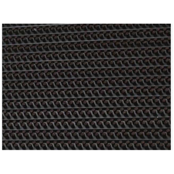 Bristle 2 Floormat.com Features extremely durable, hard-wearing nylon bristles that clean footwear with each step. <ul> <li>Resistant to all weather and extreme conditions.</li> <li>Drop through construction hides collected dirt from view. Rolls up for easy handling and maintenance. </li> <li>Anodized aluminum and vinyl with nylon brush inserts.</li> </ul>
