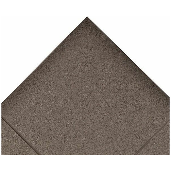 Cushion Ease ESD Dissipative Solid 1 1 Floormat.com Cushion-Ease® ESD Dissipative Solid static control floor mats are part of the Solutions™ family of products. This specially formulated rubber floor mat is designed to drain static electricity from the worker safeguarding sensitive machinery and delicate circuitry. The solid-top version has a textured surface for added traction and is easy to sweep clean. All Cushion-Ease® mats have a male/female interlocking system and are compatible with M.D. Ramps for easy on-site custom configurations and trip-resistant platforms. Cushion-Ease® ESD mats can be combined with other Cushion-Ease® family products. <ul> <li>Base compound - 100% Nitrile rubber specially formulated to drain static electricity</li> <li>A unique multi-nib support design offers exceptional fatigue relief and aeration</li> <li>Solid top design with an anti-slip surface texture</li> <li>Easy to snap together modular matting system for on-site custom configurations</li> <li>Optional nitrile rubber ramps available for trip-resistant platform (551 M.D. Ramp System®)</li> <li>(ESD) Dissipative - measured resistance Rg 106 - 109 O/Rp 106 - 109 O</li> </ul>