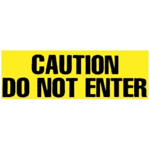 Caution: Wooster Products Flex-Tred® Black Anti-Slip Tape.