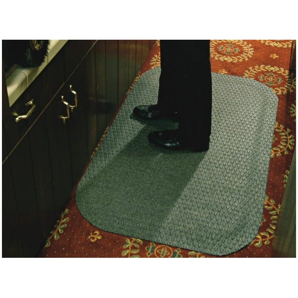 Hog Heaven Fashion 2 Floormat.com Ideal uses include concierge desk, bellman stands, copier station, registration desk, pharmacies and labs. <ul> <li>Ideal uses include concierge desk, bellman stands, copier station, registration desk, pharmacies and labs</li> <li>Closed-cell Nitrile rubber cushion backing keeps standing workers comfortable all day long</li> <li>Beveled border remains flexible for the life of the product and will not crack or curl</li> </ul>