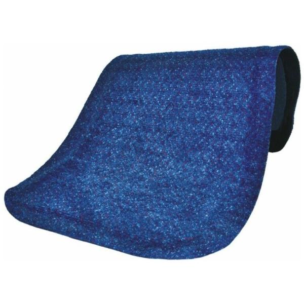 Hog Heaven Plush 3 Floormat.com This mat is anti-static with a 100% solution dyed nylon top surface that will not fade and is slip-resistant. It comes in two sizes: 5/8" and 7/8". Ideal uses include concierge desk, bellman stand, copier station, registration desk and shipping desk. <ul> <li>Closed-cell Nitrile rubber cushion backing provides long-lasting comfort without breaking down</li> <li>Beveled edges and curved corners create a safer transition from mat to floor</li> <li>Designed for maximum worker comfort and striking appearance</li> </ul>