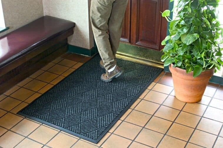 Waterhog Fashion Diamond Indoor Outdoor Entrance Mat 35x118 Inches