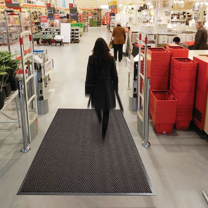 Arrow Trax™ Antimicrobial Floor Mat