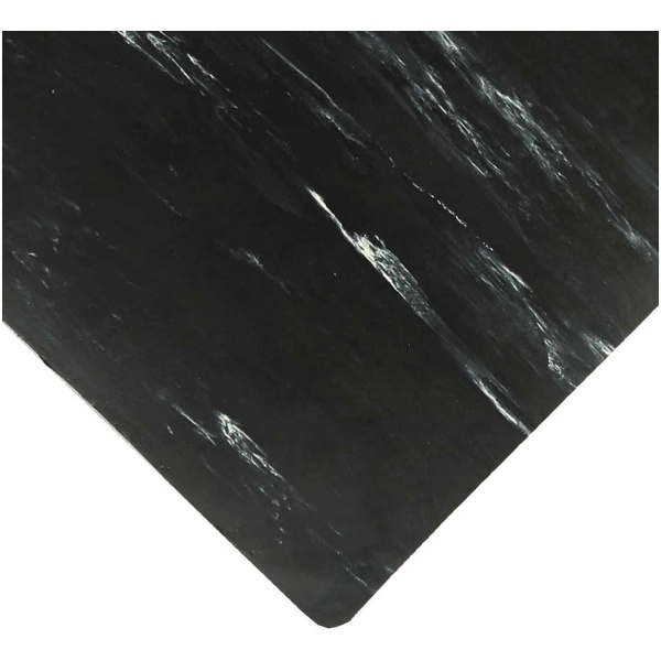 A black Floormat Heated Chair Mat Kit on a white background.