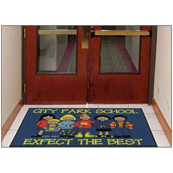 classic imp 3 Floormat.com Available with cleated backing for placement on carpet or smooth backing for hard floor surfaces. Perfect for business or school entrances. <ul> <li>Search over a million designs in our logo database</li> <li>3/8” thick, long-wearing, static-dissipative nylon carpet</li> <li>Earth-friendly rubber backing contains 20% post-consumer recycled content resists curling and cracking</li> <li>26 Available Color Options</li> </ul>