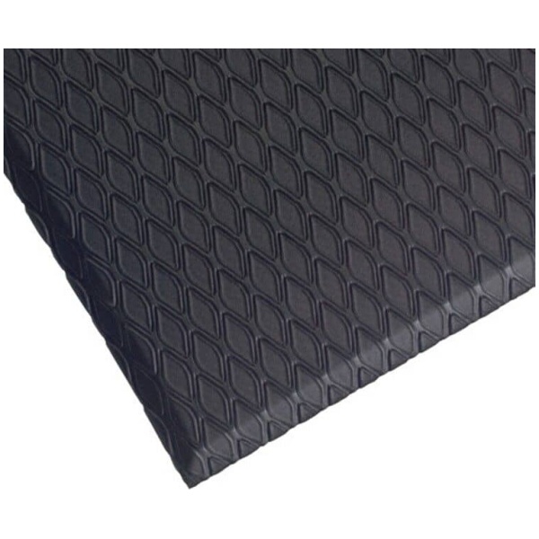 cushion max corner shot Floormat.com Indoor mats feature a diamond pattern, slip-resistant top surface for dry or wet indoor industrial and commercial applications.