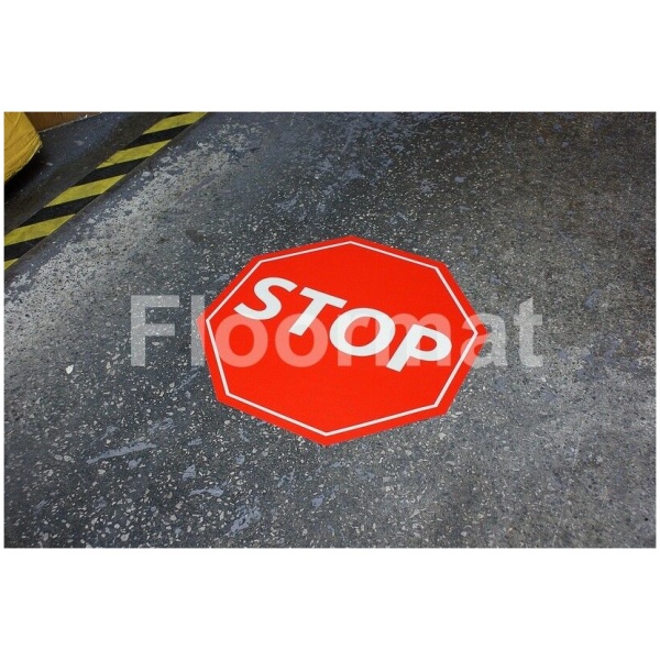 fm12 stop sign Floormat.com Floormat.com warehouse signs are durable, self-adhesive signs constructed from industrial grade plastic. Intended for use in factory warehouses and buildings where restrictions and safety notifications need to be highlighted.