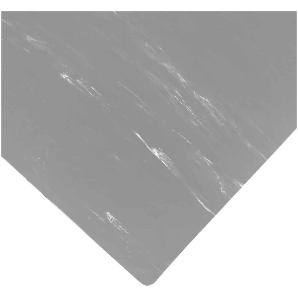 A gray Floormat Heated Chair Mat Kit on a white background.