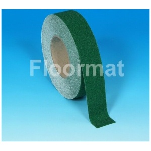 A roll of Floormat Anti Slip Tape on a blue background.