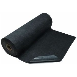 A roll of black felt on a Sure Stride Floor Mat.