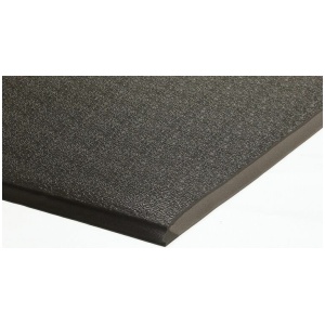 A Sure Cushion Anti-Fatigue Floor Mat - Ribbed on a white background.