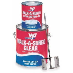 Walk-A-Sured Epoxy Heavy Duty - a - floor paint.