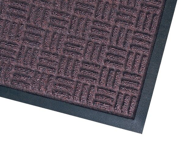 A Waterhog Masterpiece Select floor mat with a black border on a white background.